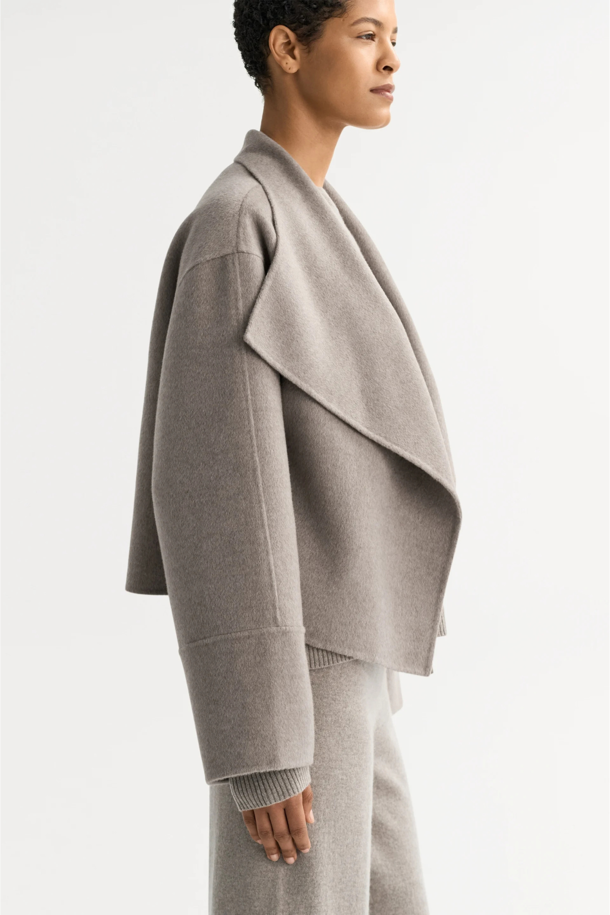 Soft Goat Short Coat