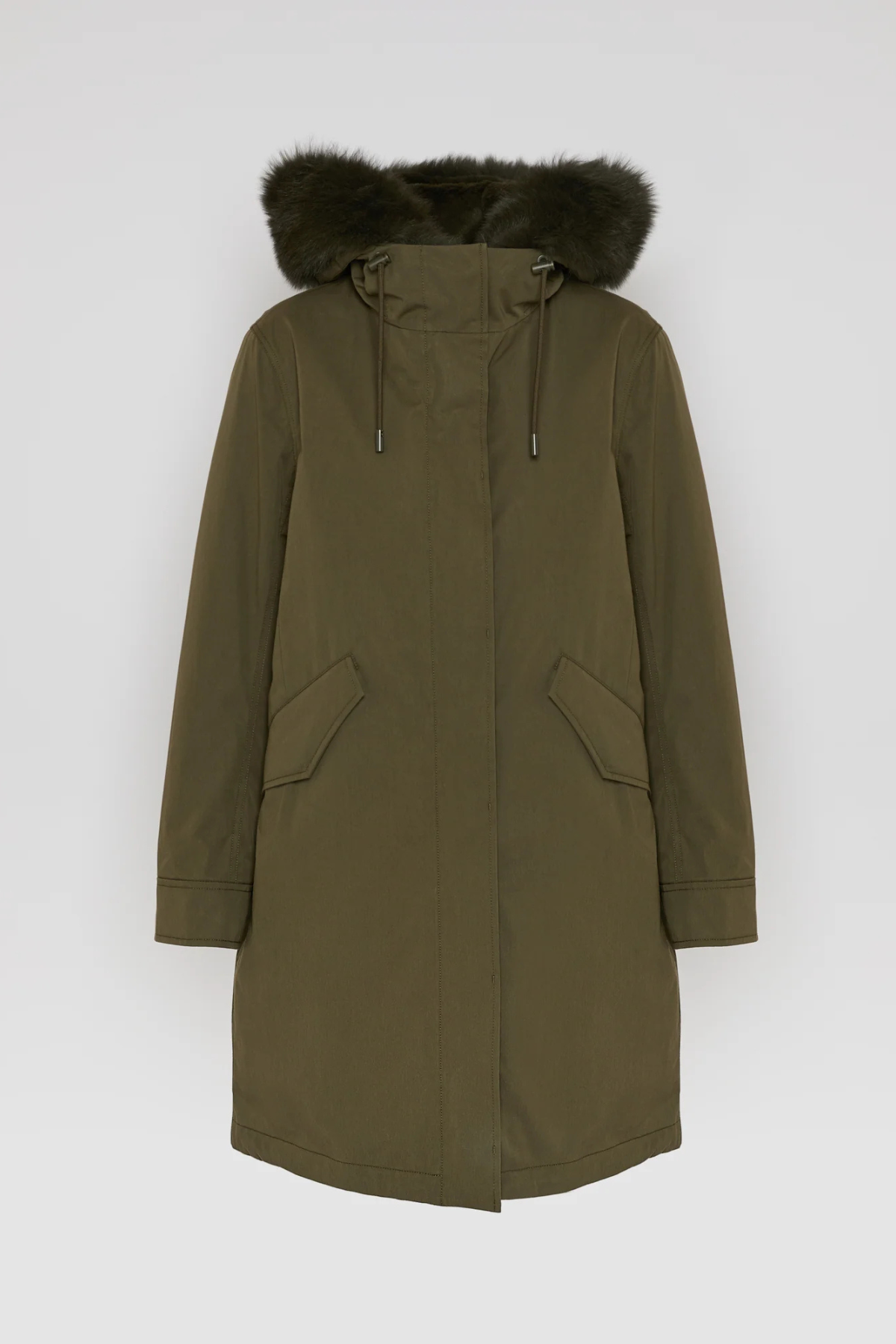 Yves Salomon Long Iconic Parka