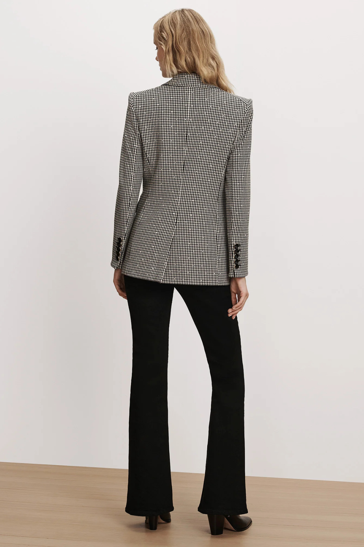 Veronica Beard Livvy Dickey Jacket - Oatmeal Melange/Black