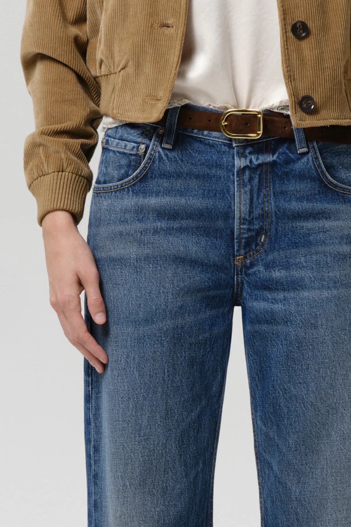 Citizens of Humanity Lindz Easy Straight Jeans - Twilight
