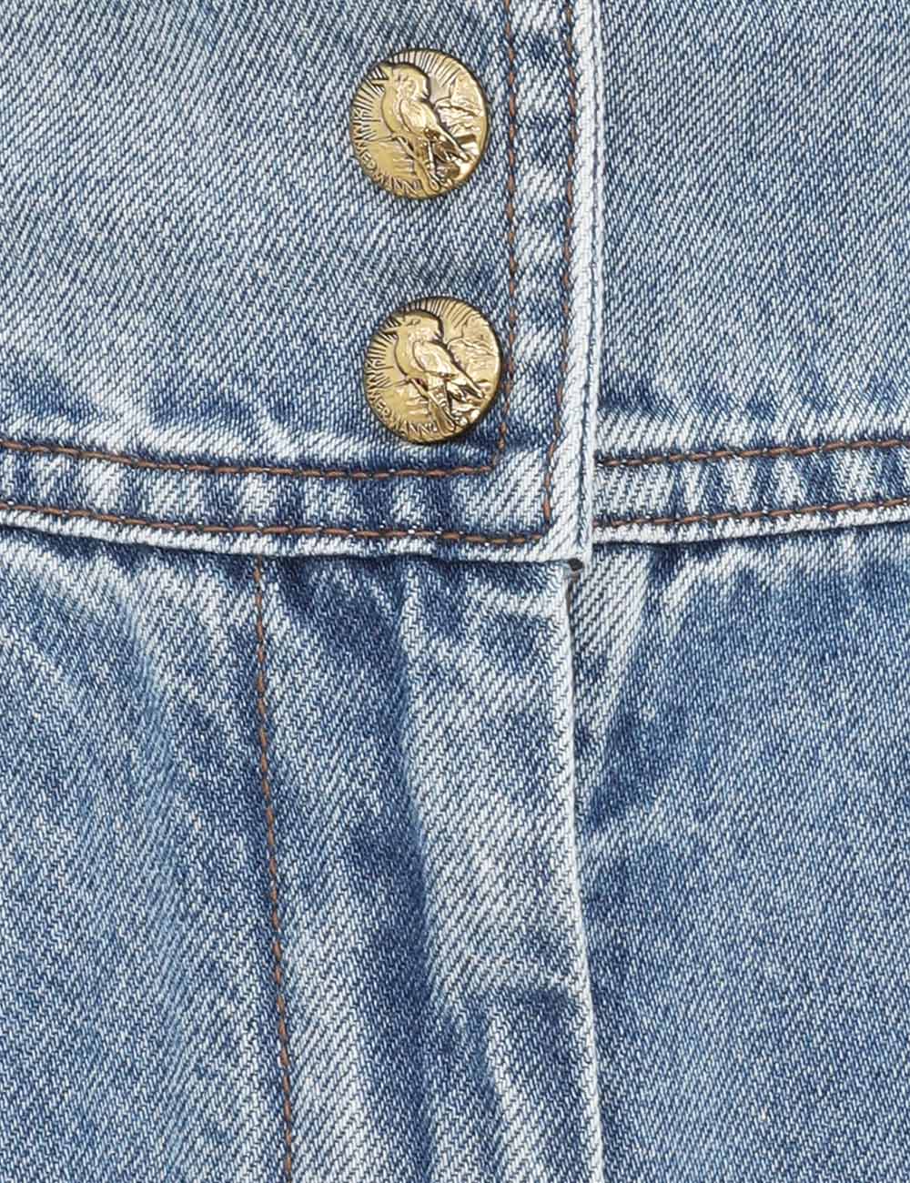 Zimmermann Denim Culotte Pant