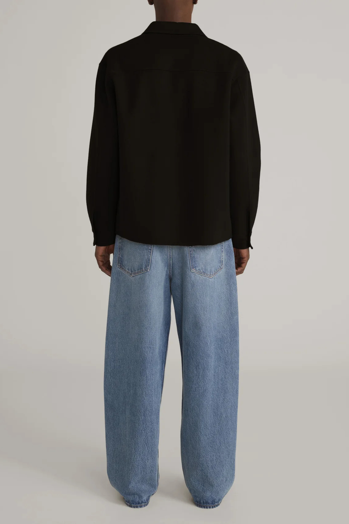 Frame Men's Double Face Wool Jacket - Black