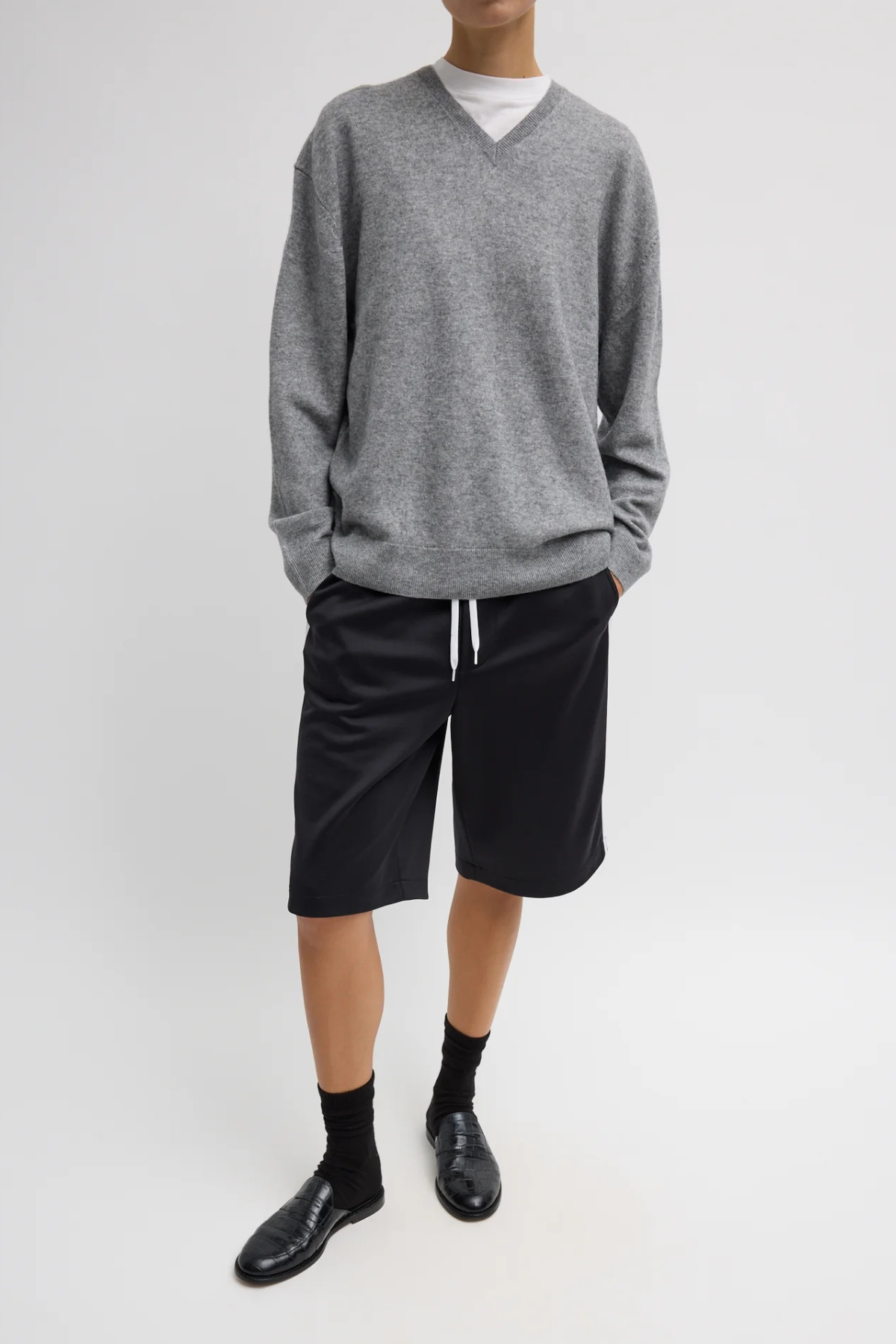 Tibi Active Knit Short - Black
