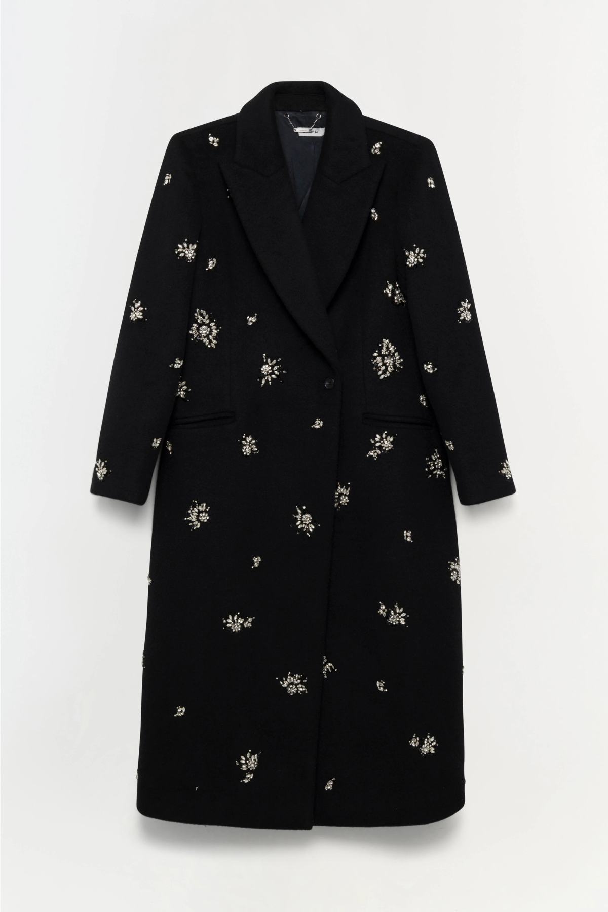 Simkhai Gianni Embellished Wool Coat