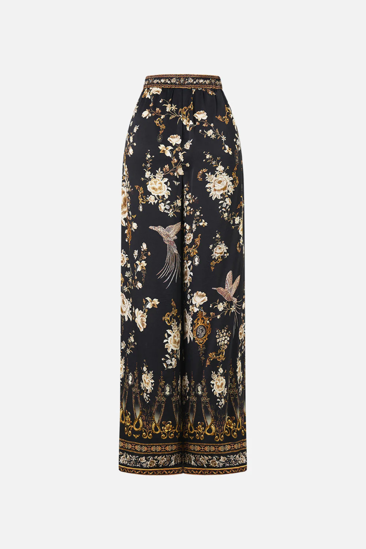 Camilla Straight Leg Relaxed Trouser - Flamenco Folklore
