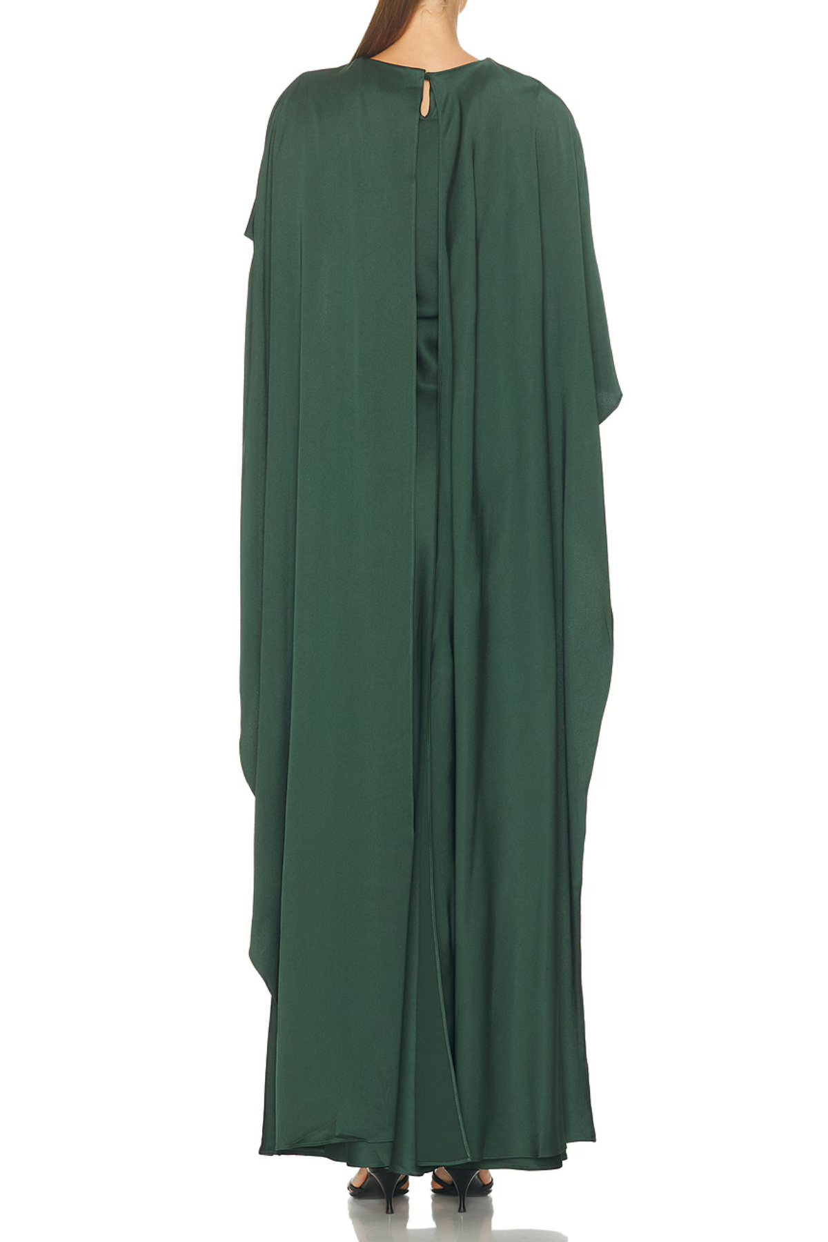 Simkhai Izel Satin Cape Gown