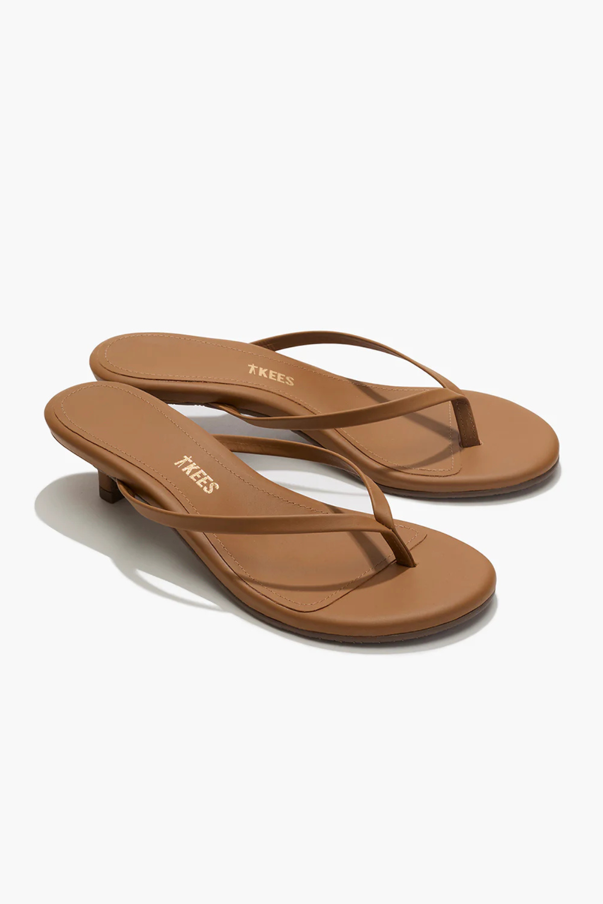 Tkees Round Toe Julia Leather - Camel