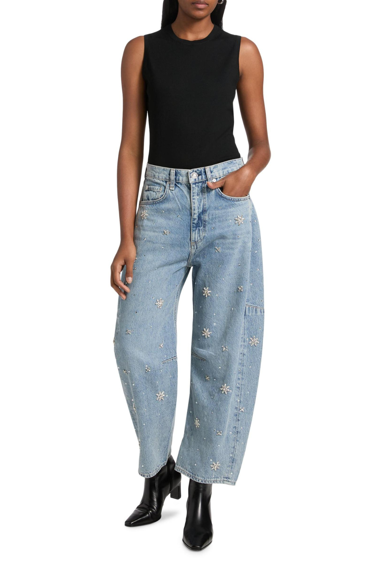 Rag & Bone Charlie Barrel Jean