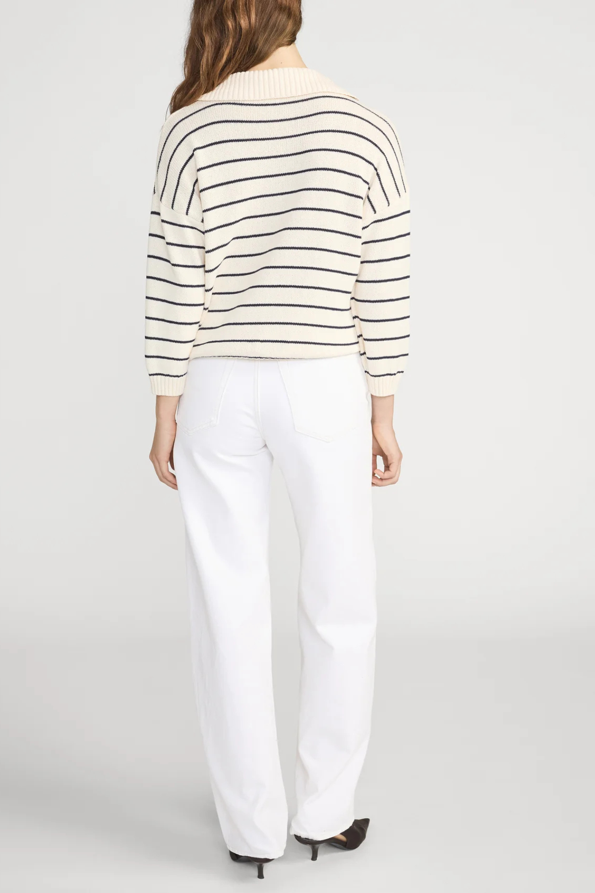 Frame The Striped Easy Pullover