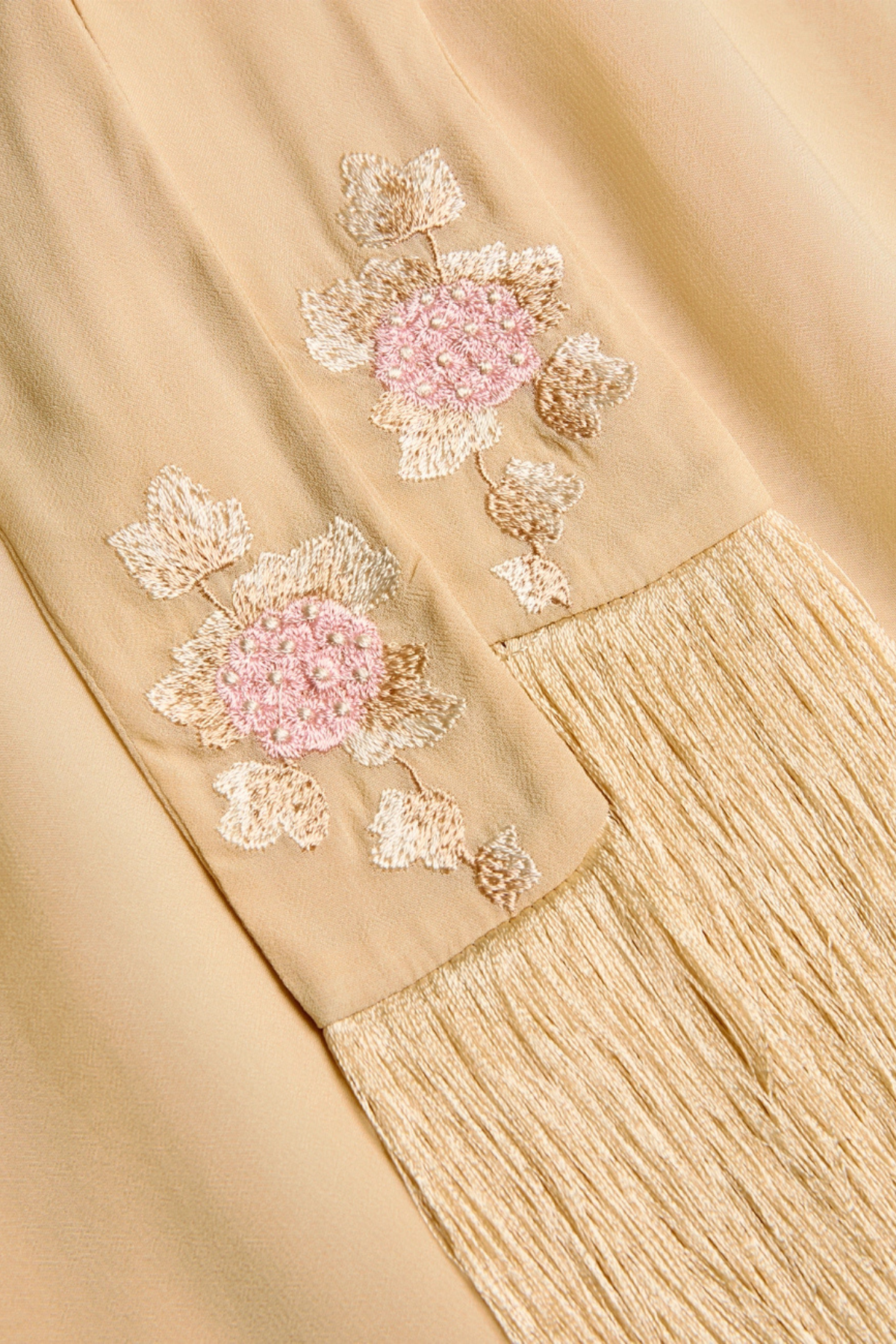 Zimmermann Valiant Sash Midi Skirt - Cream