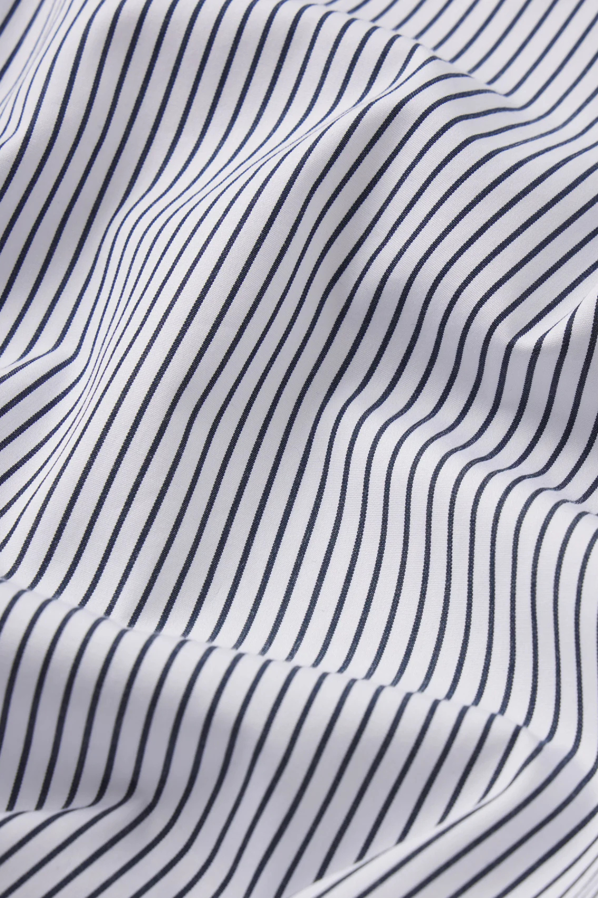 Frame The Billow Sleeve Shirt - Navy Stripe