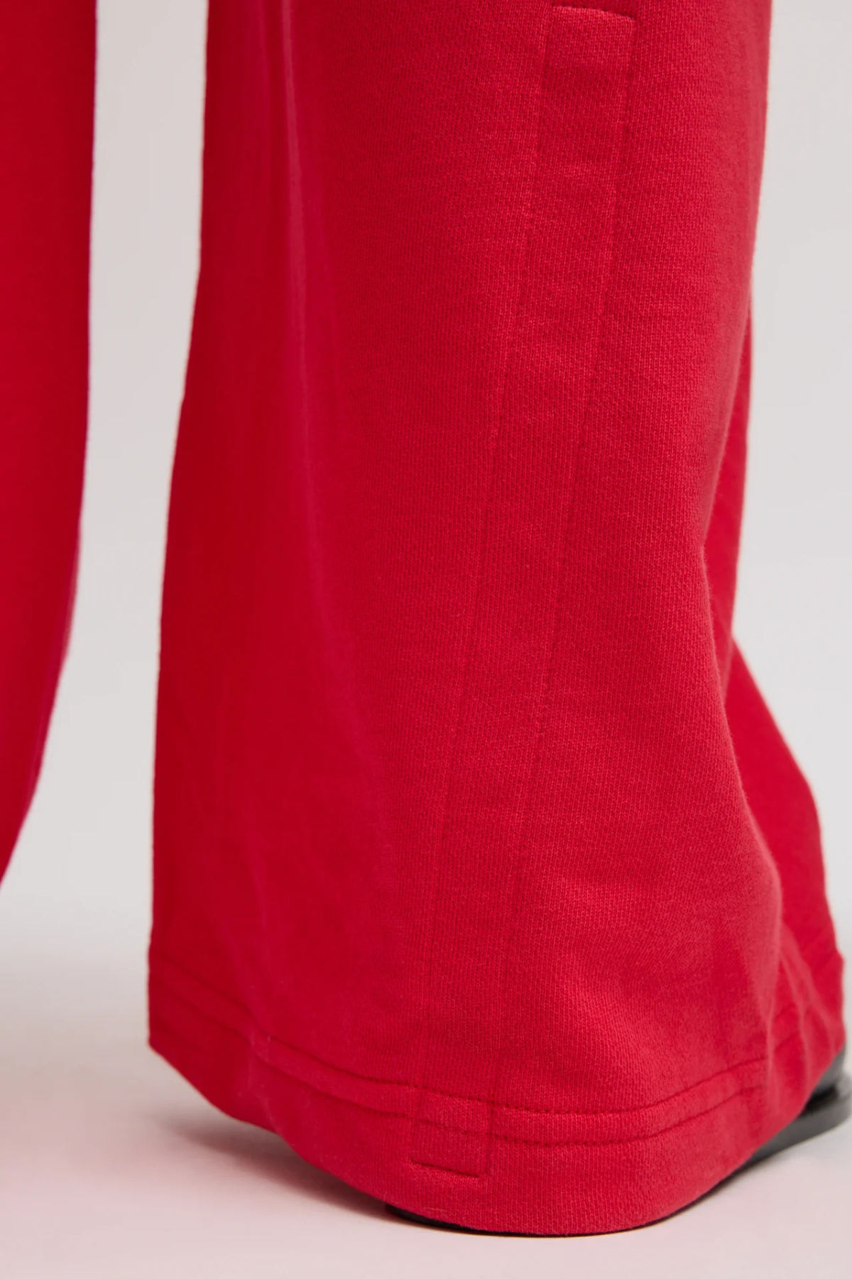 Tibi Light Weight Sweatshirting Winslow Pant - Red