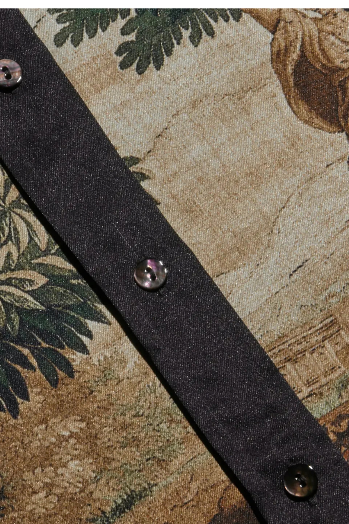 L'AGENCE Eulalie Print Placement Blouse - Multi Scenic Tapestry