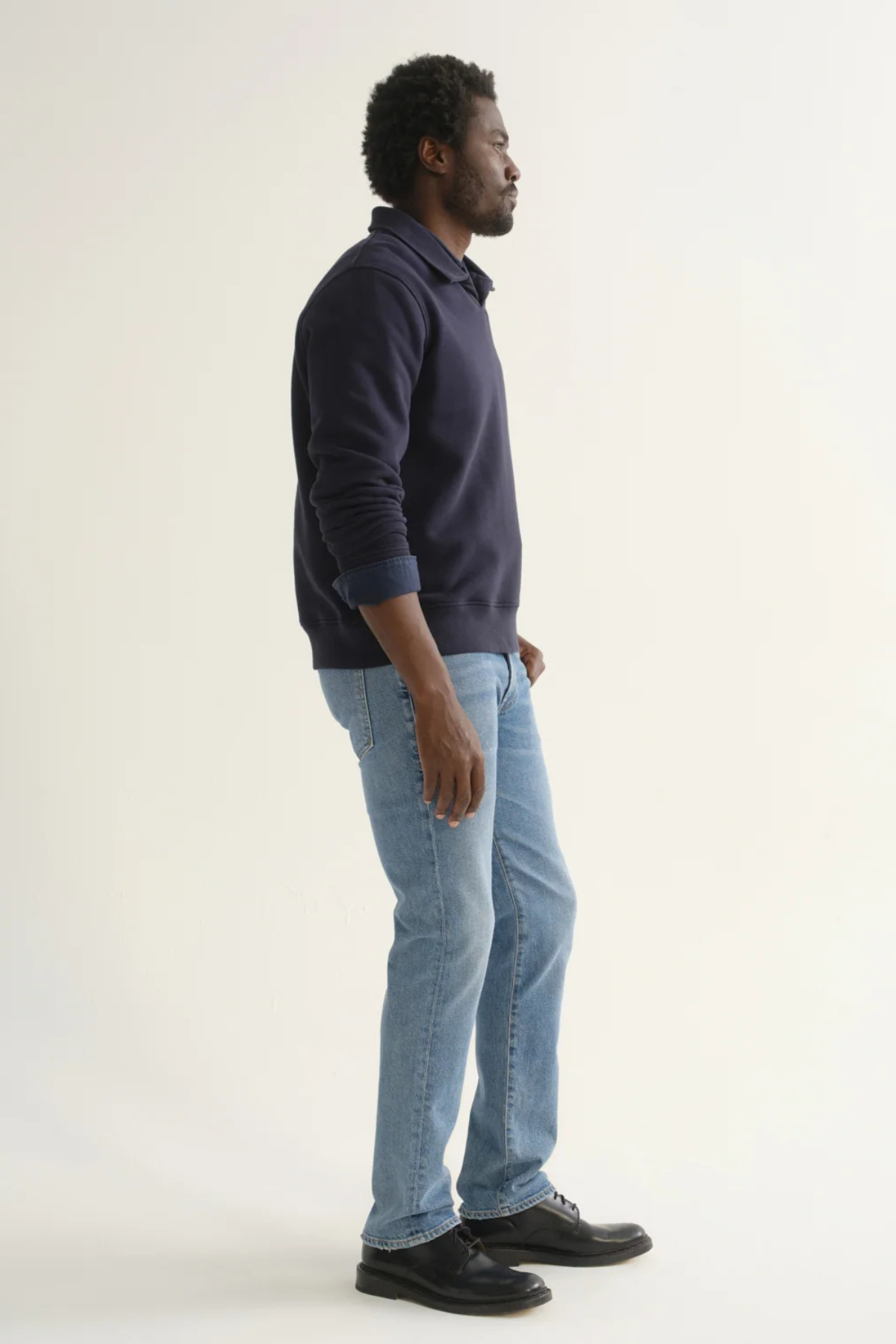 Citizens of Humanity Men's Rugby Pullover - Navy
