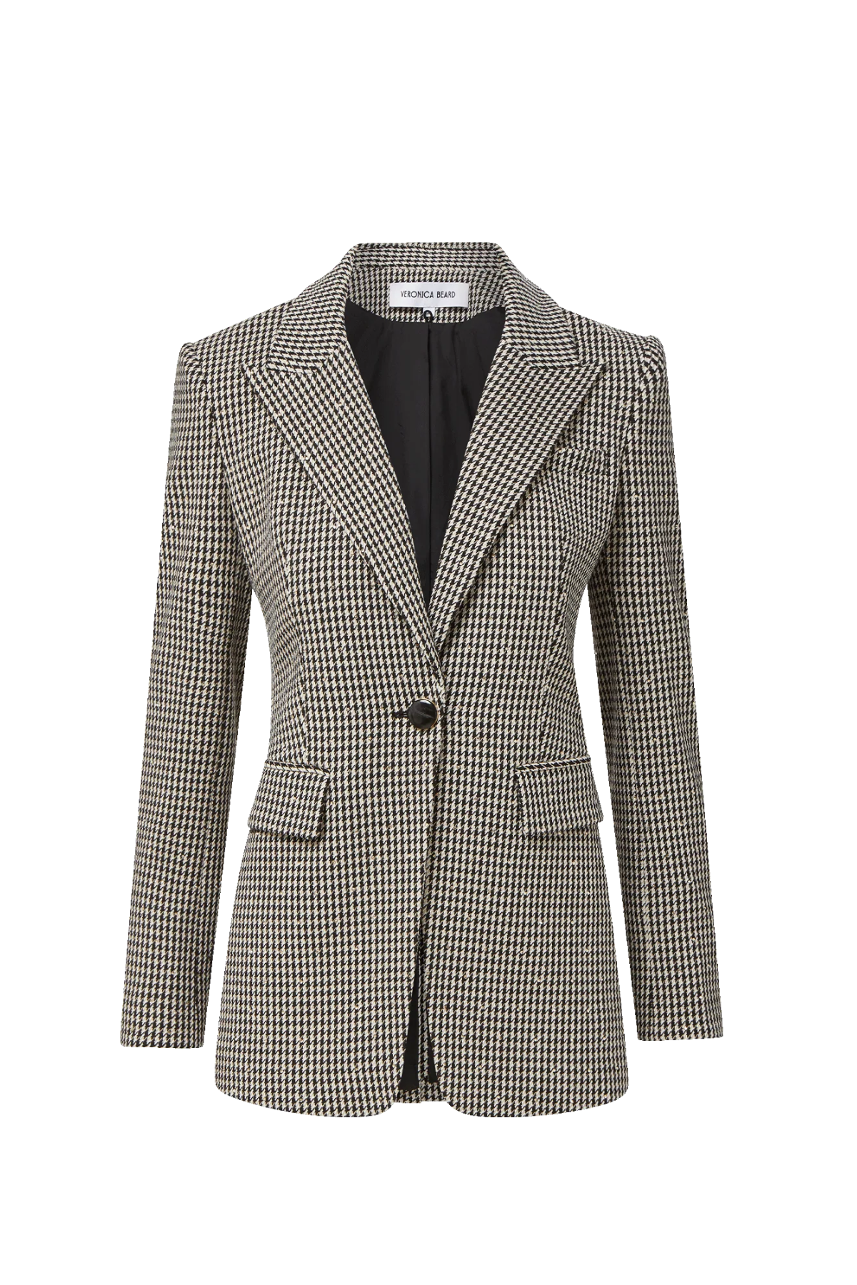 Veronica Beard Livvy Dickey Jacket - Oatmeal Melange/Black