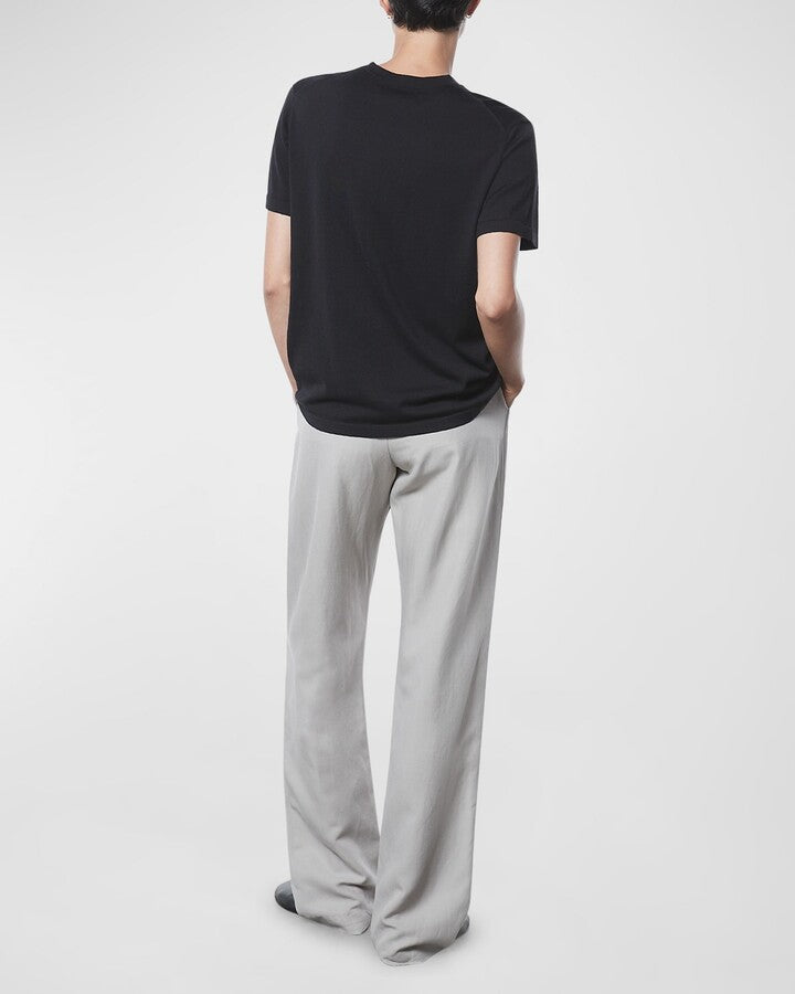 Enza Costa Silk Knit Easy Short Sleeve Tee