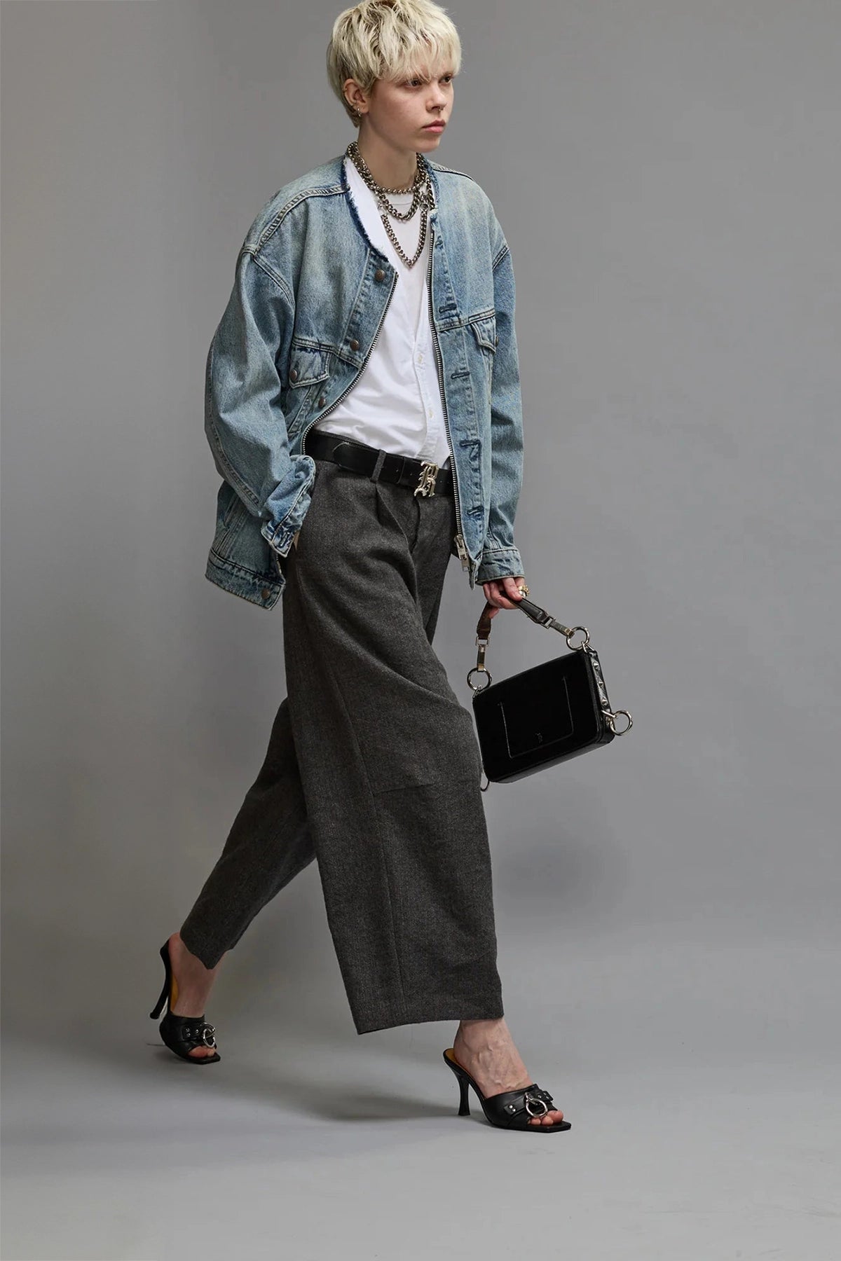 R13 Articulated Knee Trouser