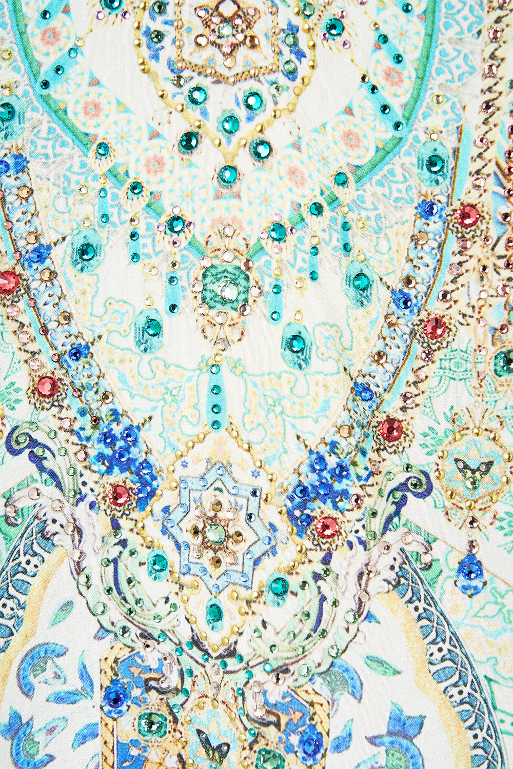 Camilla Short Kaftan With Cuff