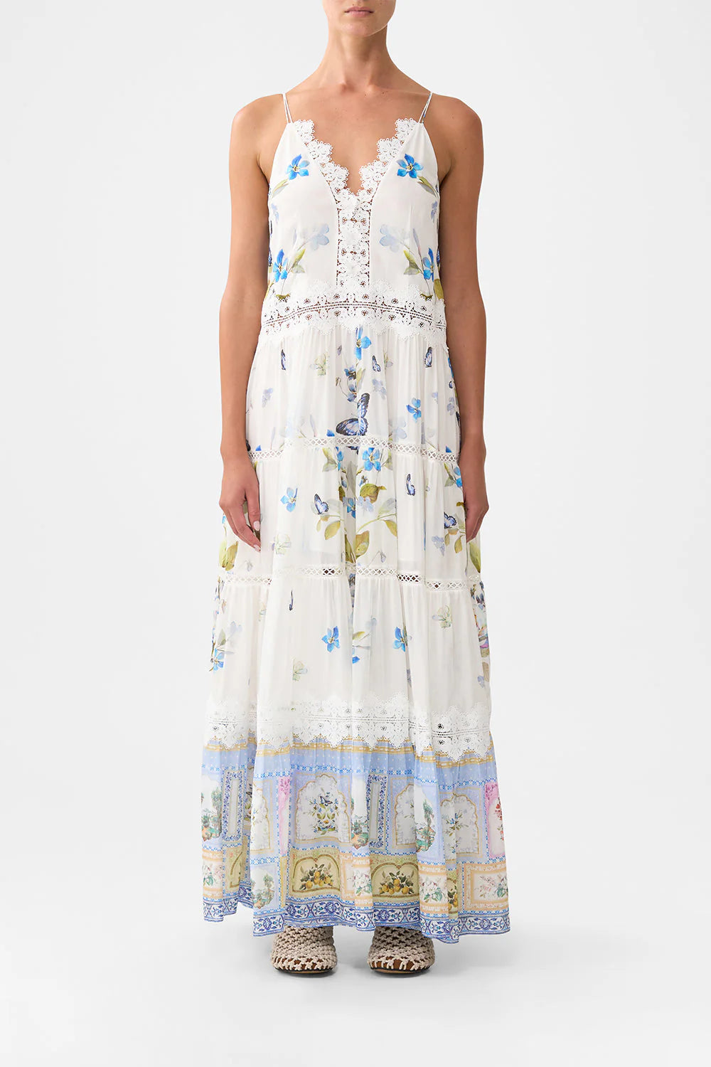 Camilla Trapeze Tiered Dress