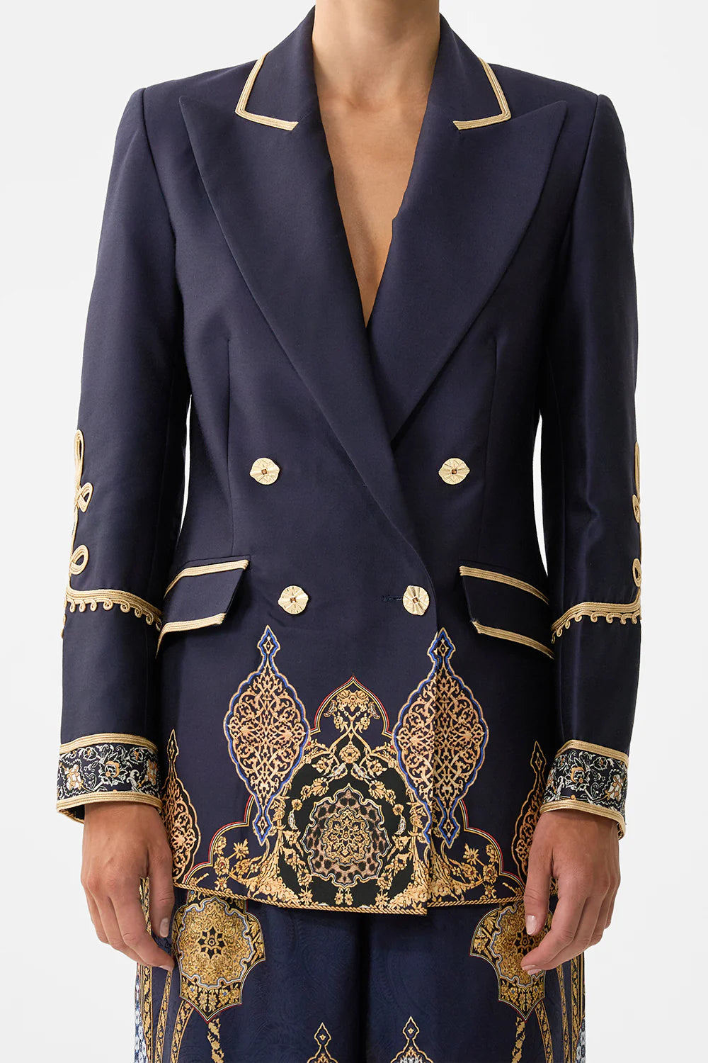 Camilla Double Breasted Suit Jacket