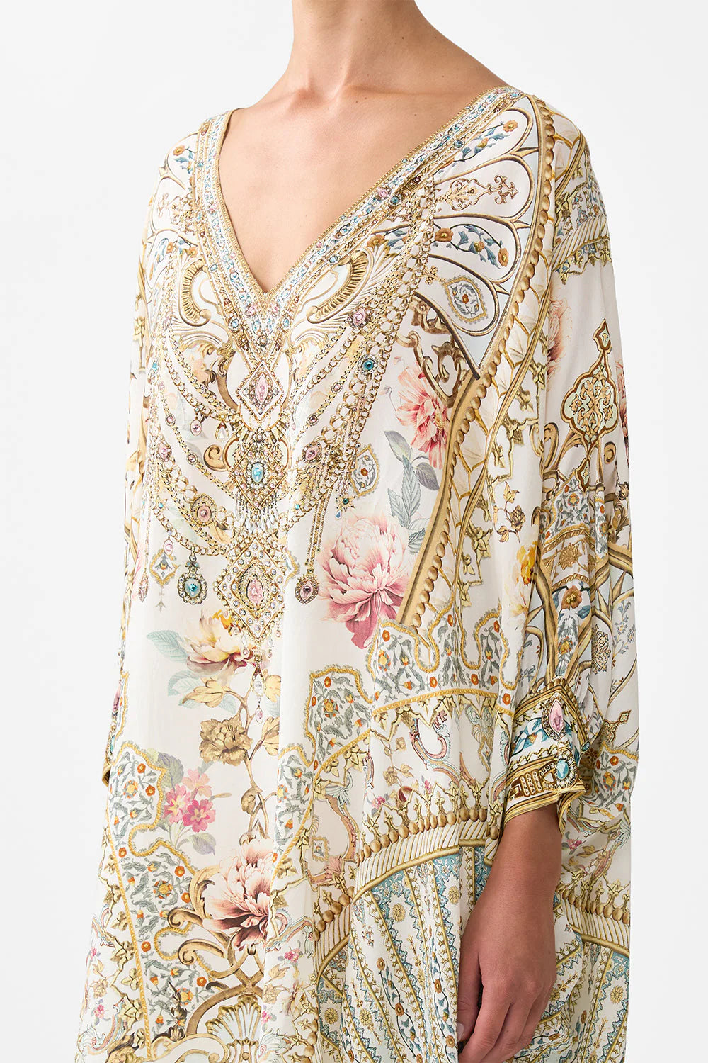 Camilla Short Kaftan With Cuff