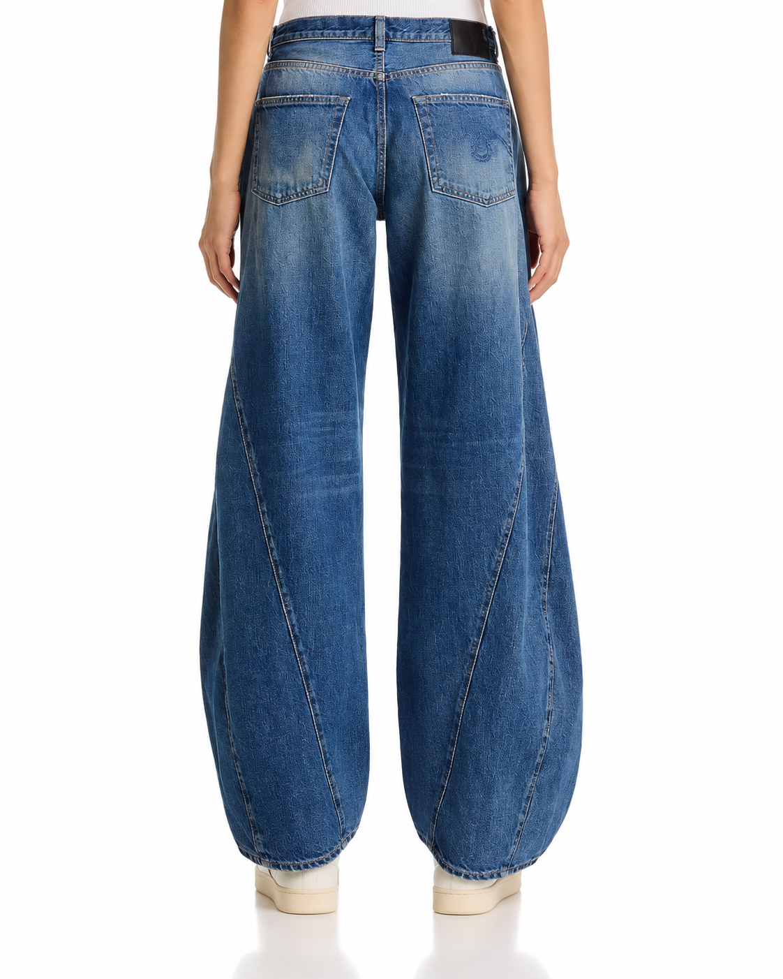 R13 Janine Jean - Hackney Blue