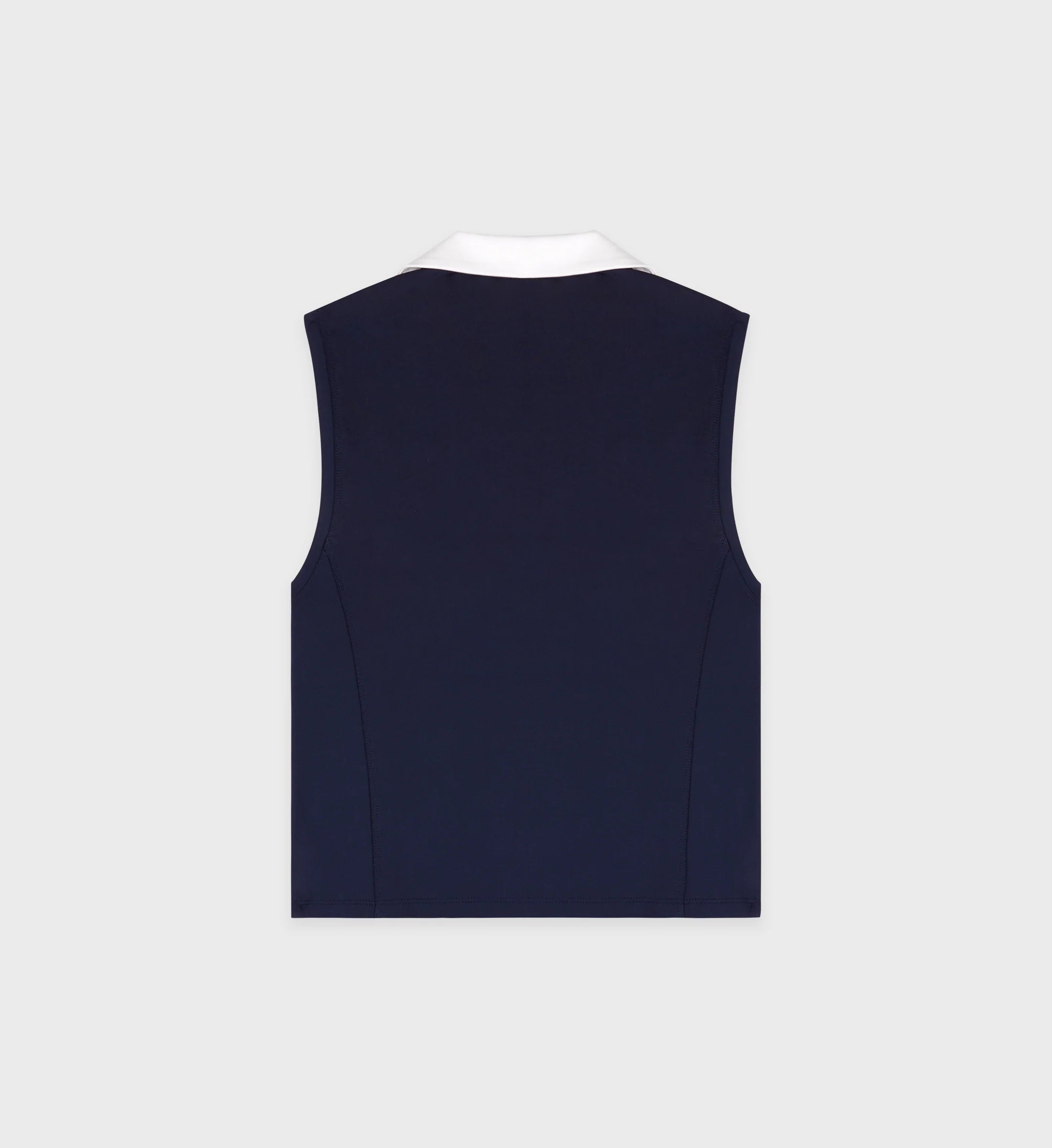 Sporty & Rich Eden Crest Sports Polo Vest