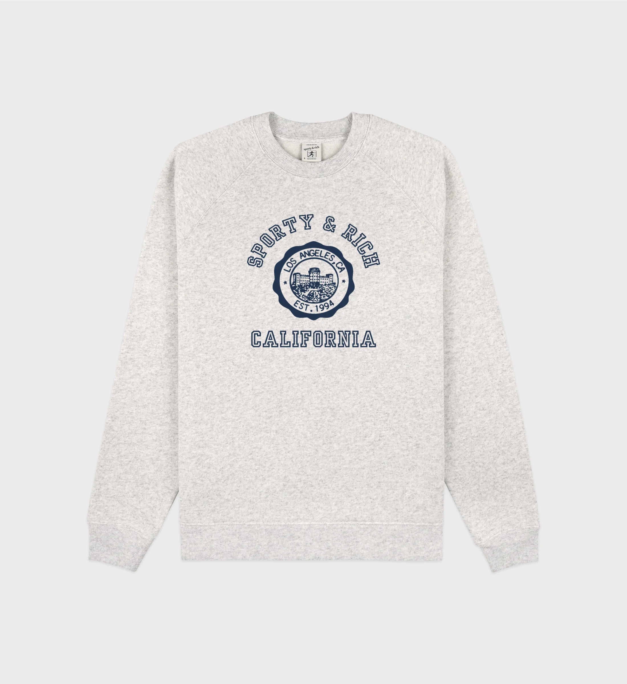 Sporty & Rich California Emblem Soft Crewneck