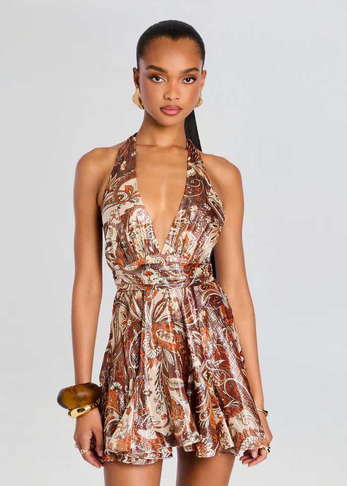 Retrofête Alexandria Silk Dress