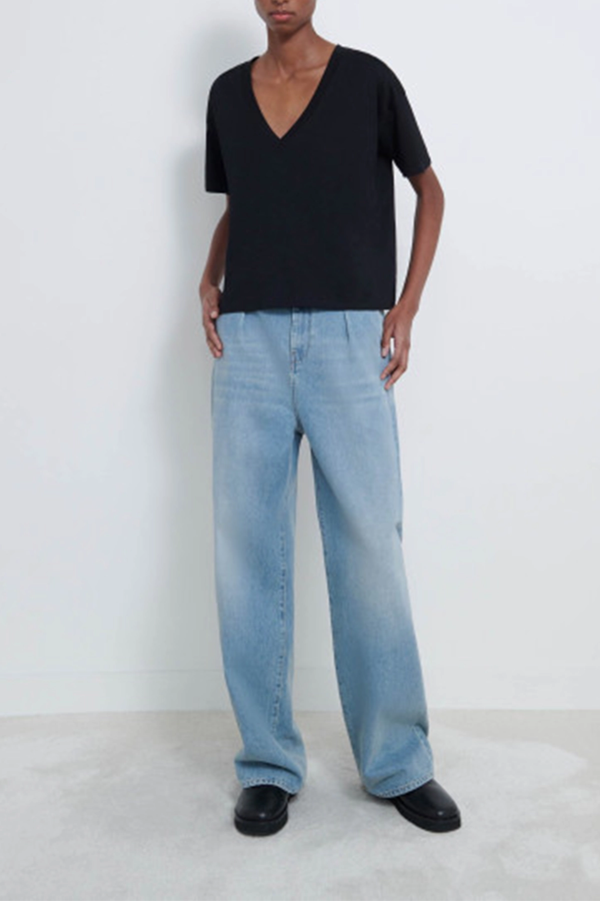 Loulou de Saison Faaa TShirt Col V