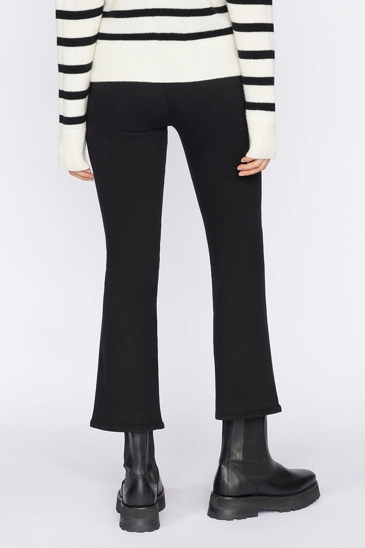 Frame Jet Set Crop Mini Boot Jeans