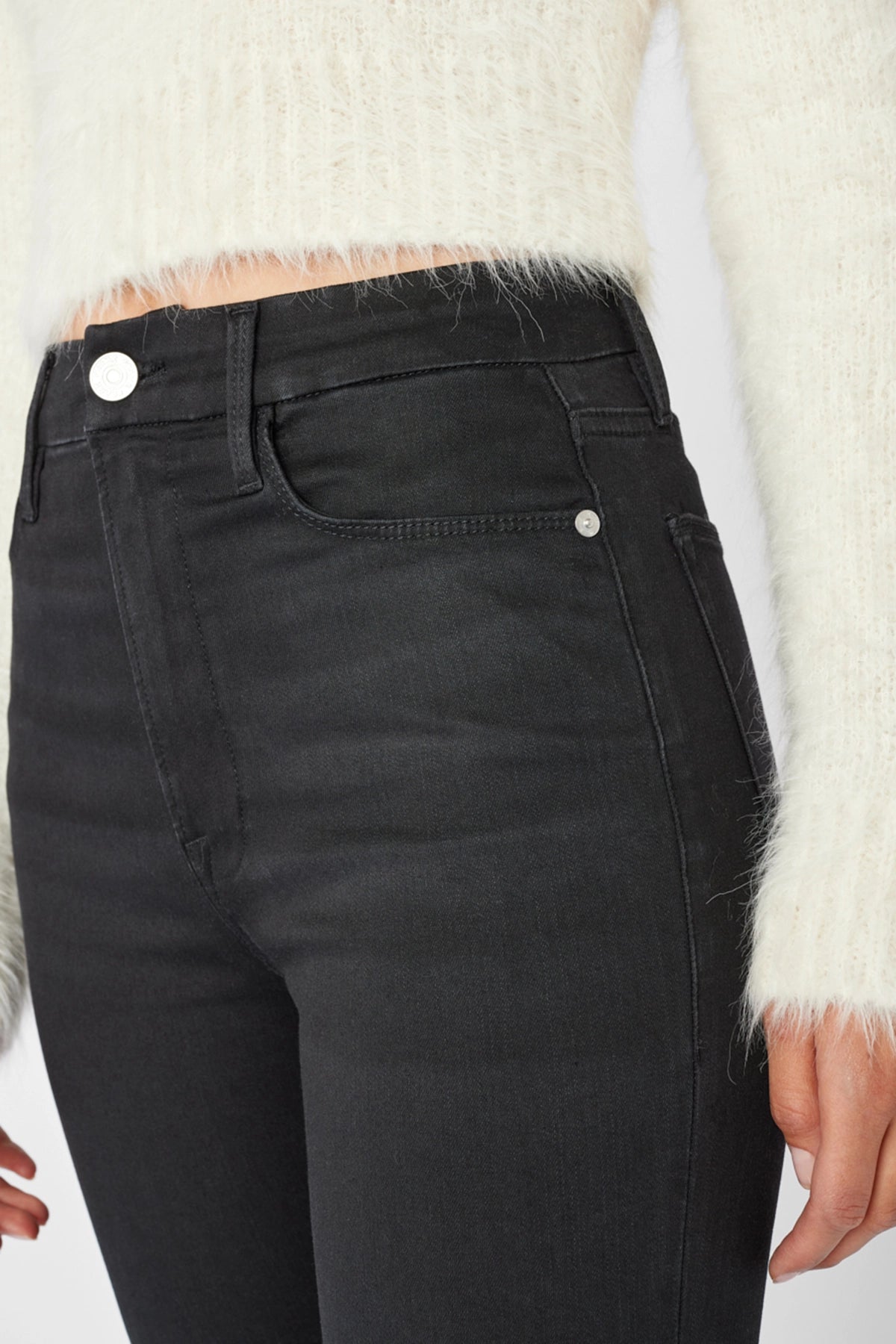 Jeans rectos superaltos Frame Le