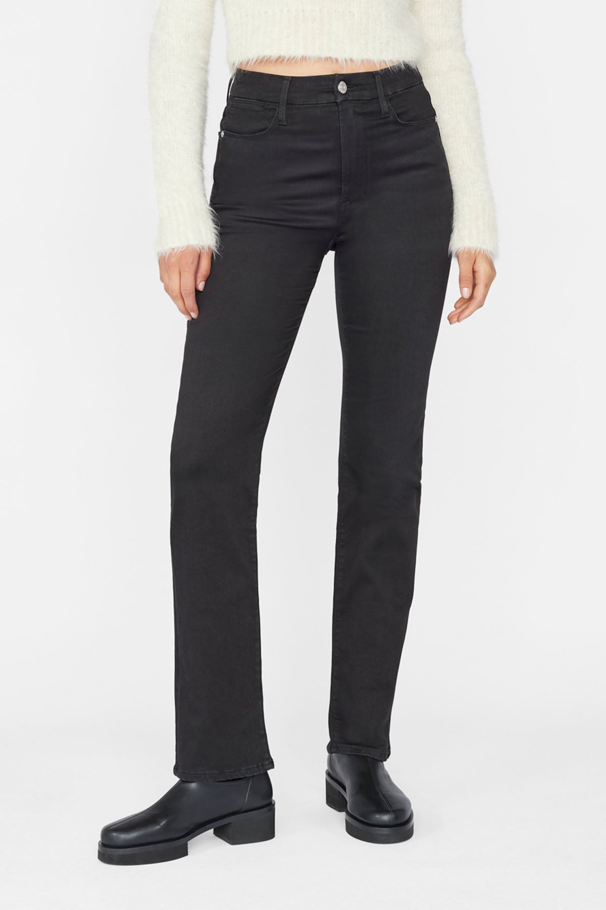 Frame Le Super High Straight Jeans