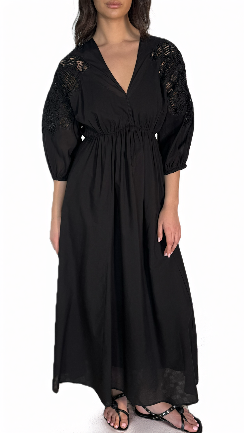 Forte Forte "Botanical Flower" Embroidery Dress