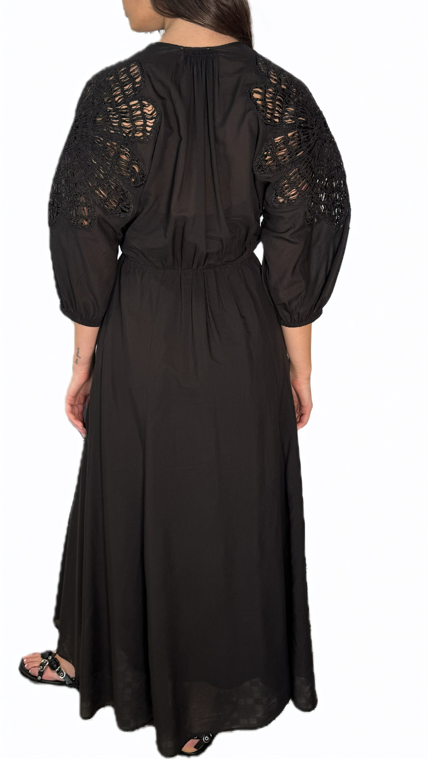 Forte Forte "Botanical Flower" Embroidery Dress