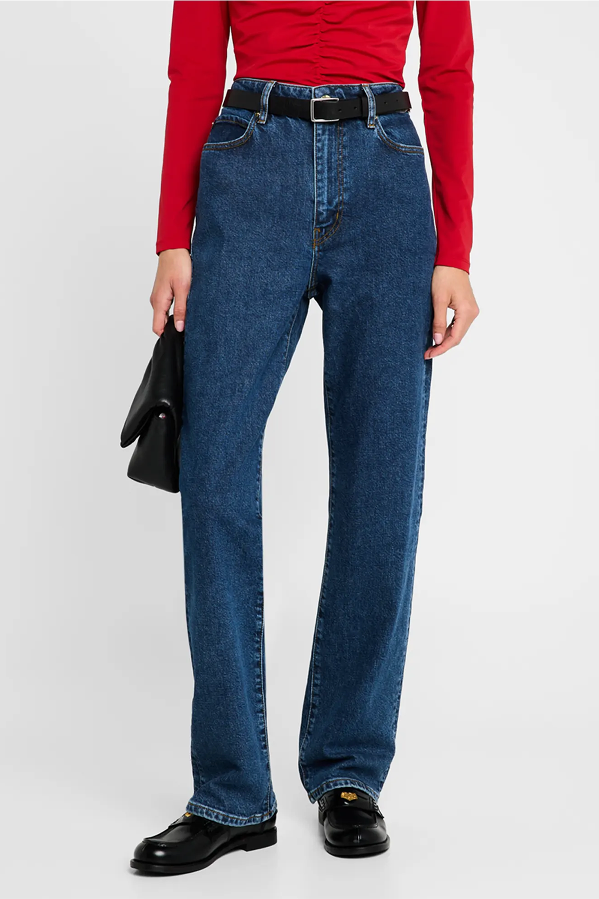 Frame The Ruler Straight-Leg Jeans in Written | Canada | USA