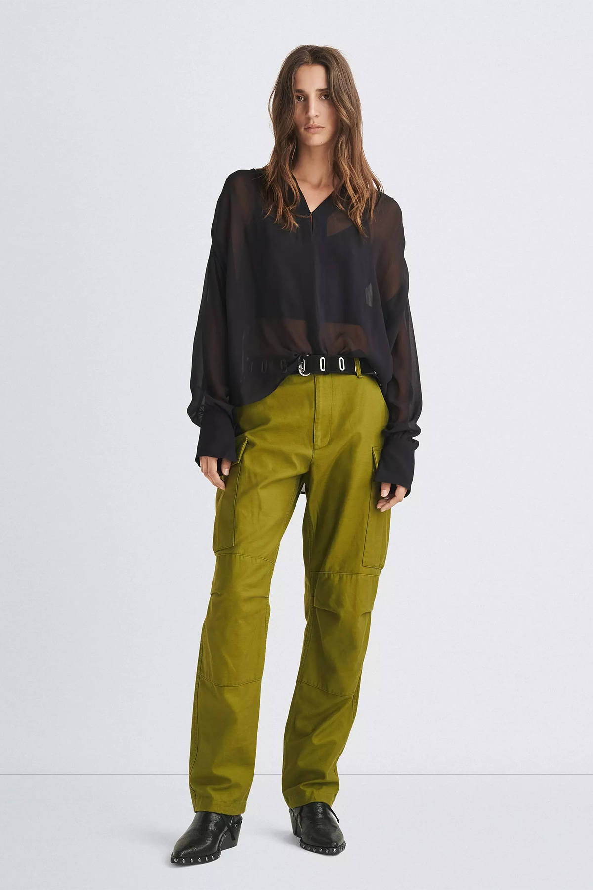 Rag & Bone Hannah Georgette Top