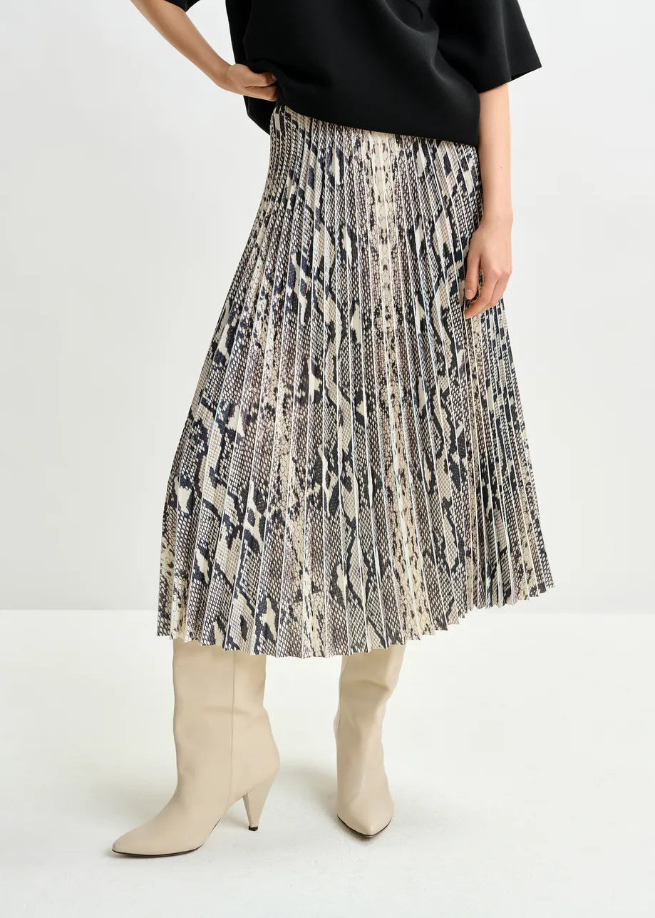 Essentiel Antwerp Indira Pleated Midi Skirt