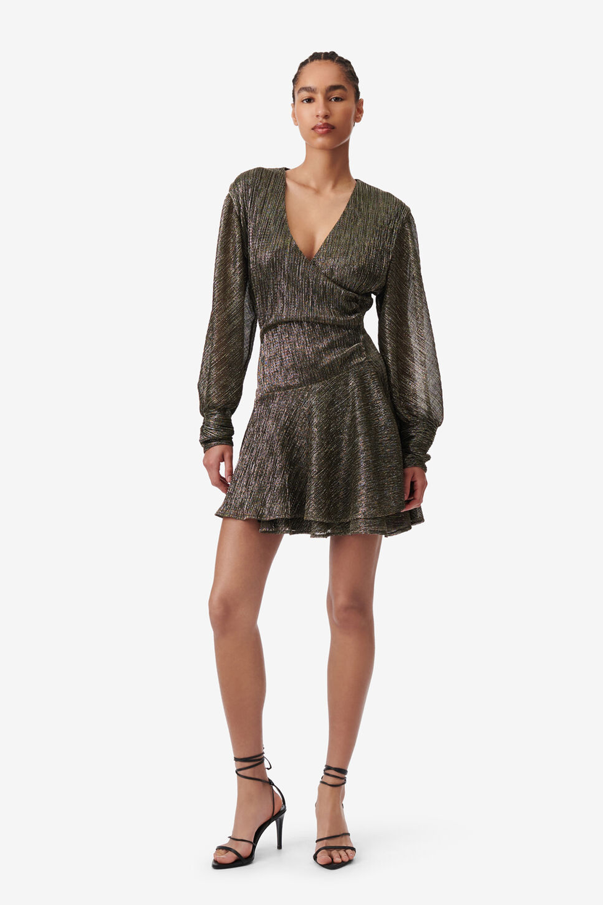 long gold slip dress Iro Arria Dress Black/gold | Canada