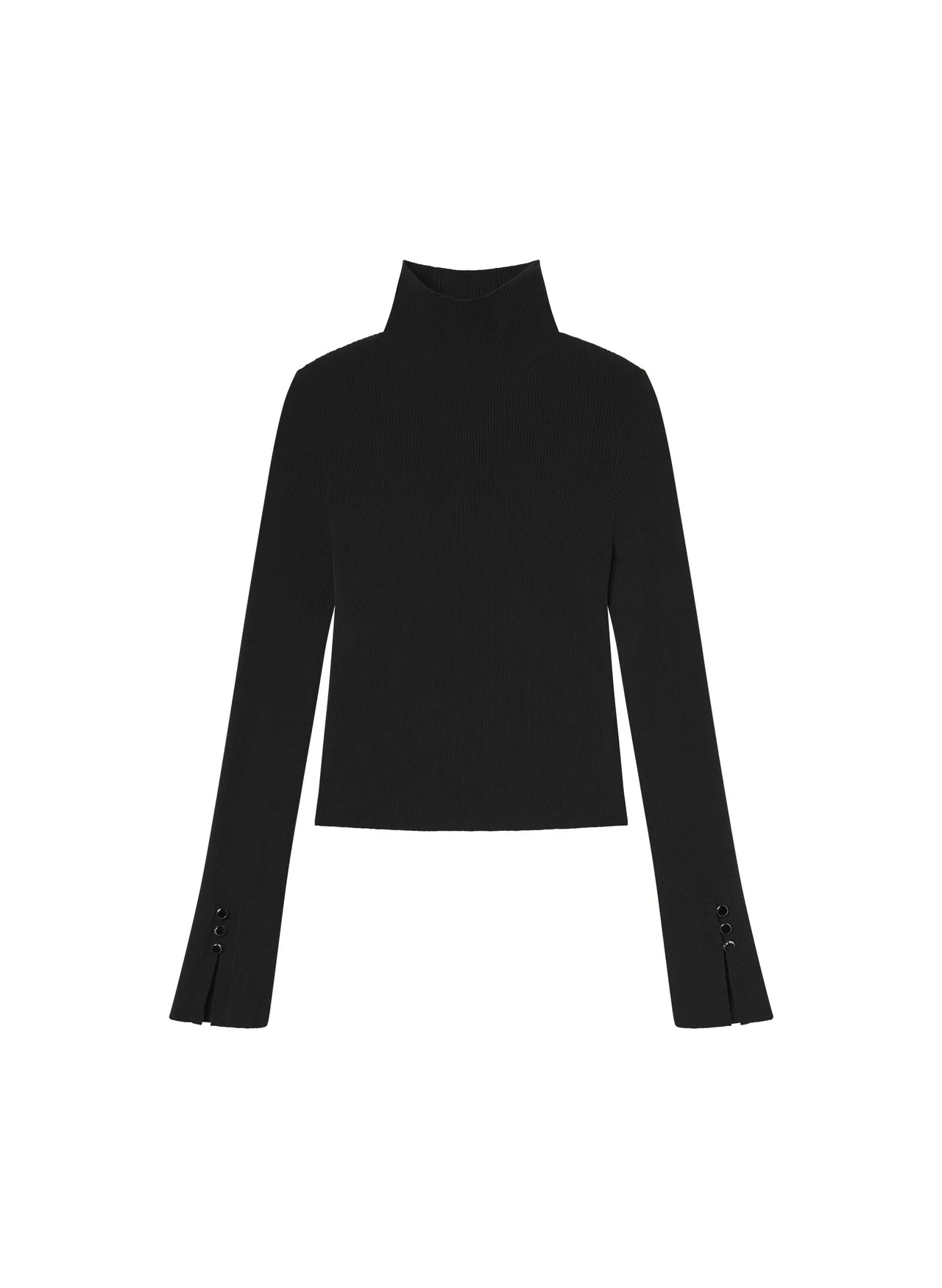 A.L.C. Jett Knit Merino Turtleneck Top