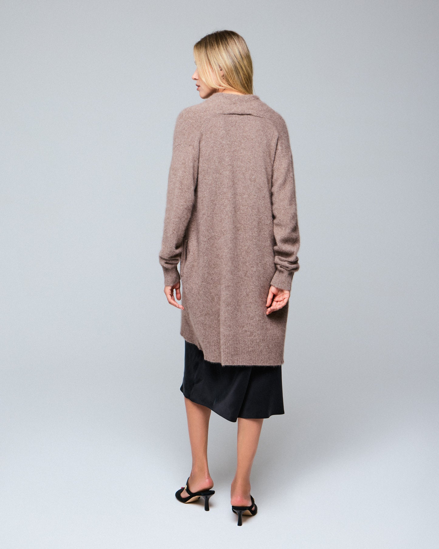 Majestic Filatures Merino Fox Midi Cardigan