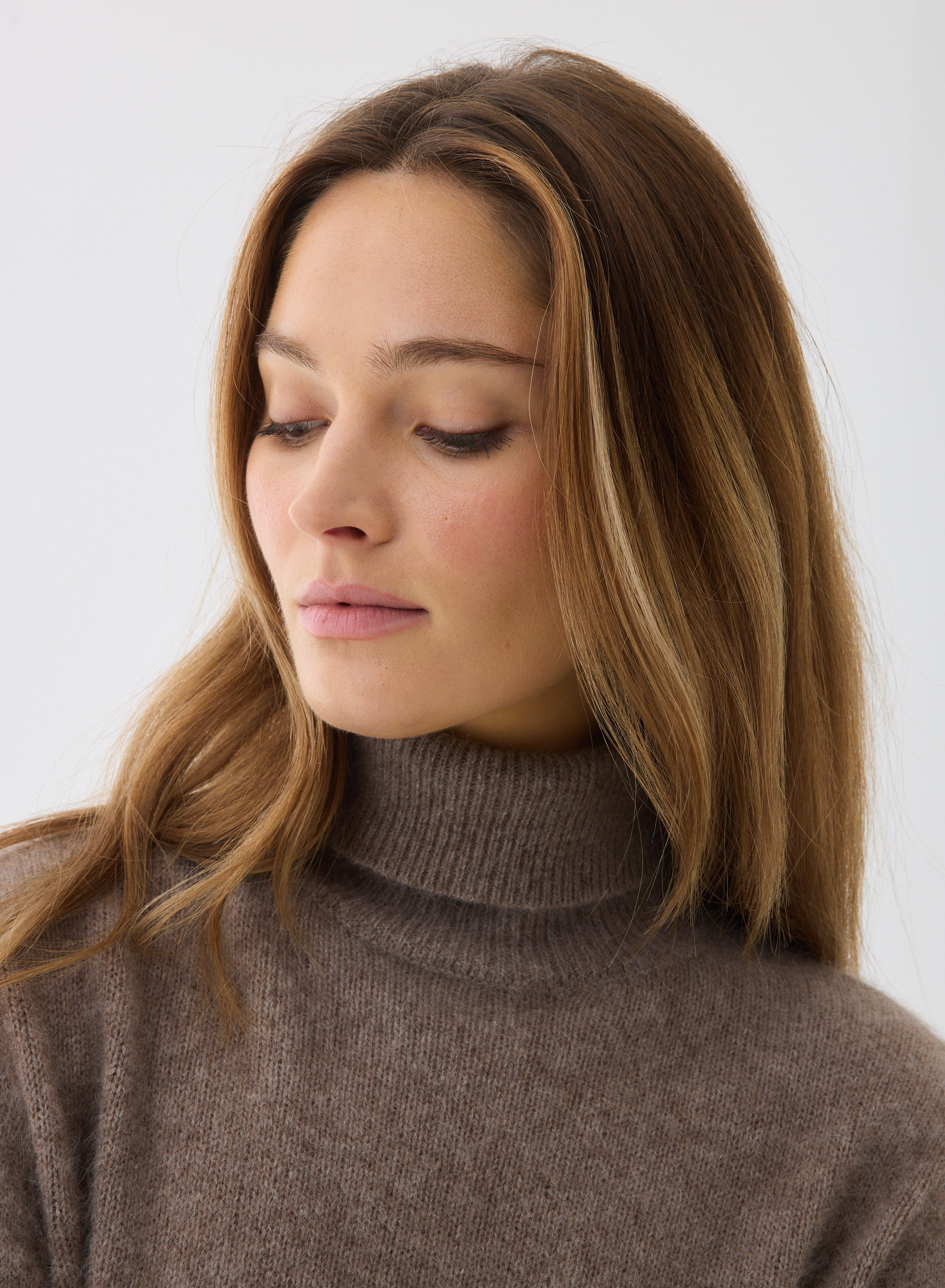 Majestic Filatures Merino Fox Long Sleeve Turtleneck