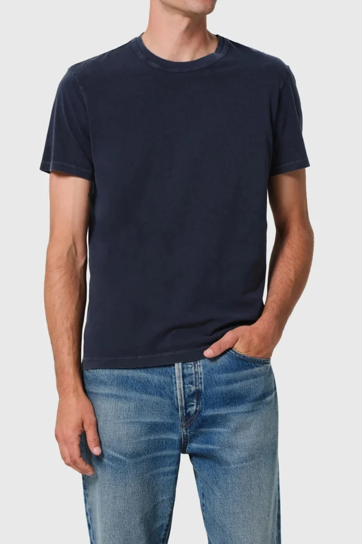 Citizens of Humanity Men's Everyday Short Sleeve Tee - Washed Marine