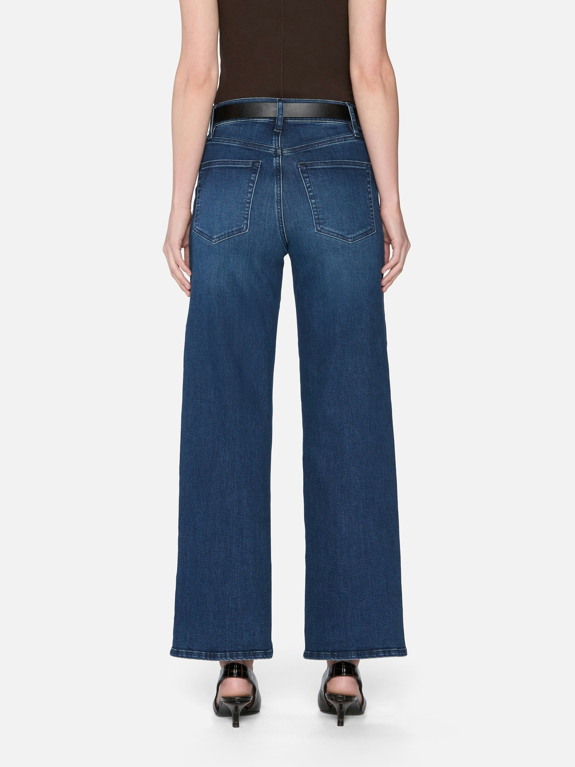 Pantalones vaqueros Frame Le Slim Palazzo