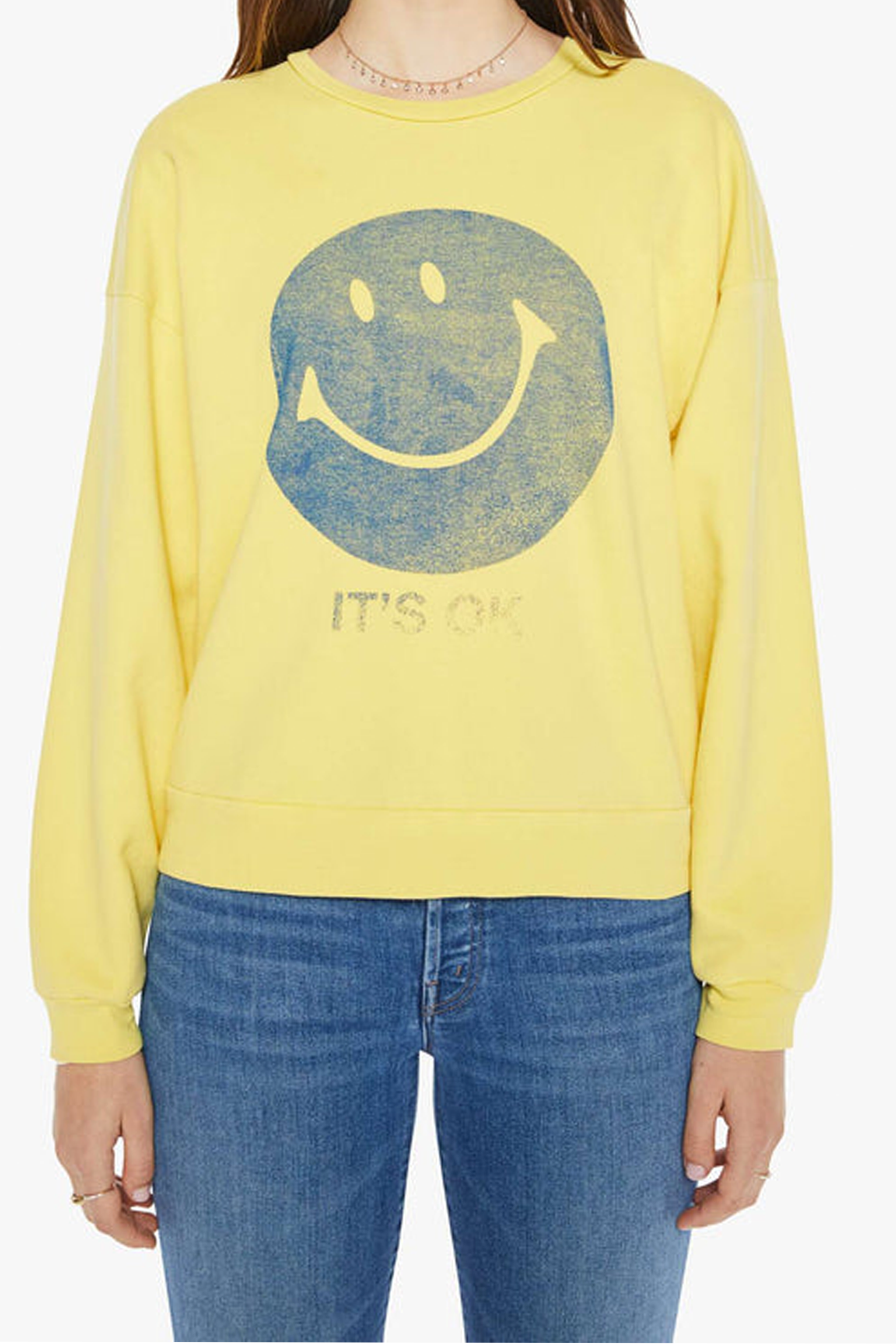 MOTHER The Drop Square Sweatshirt