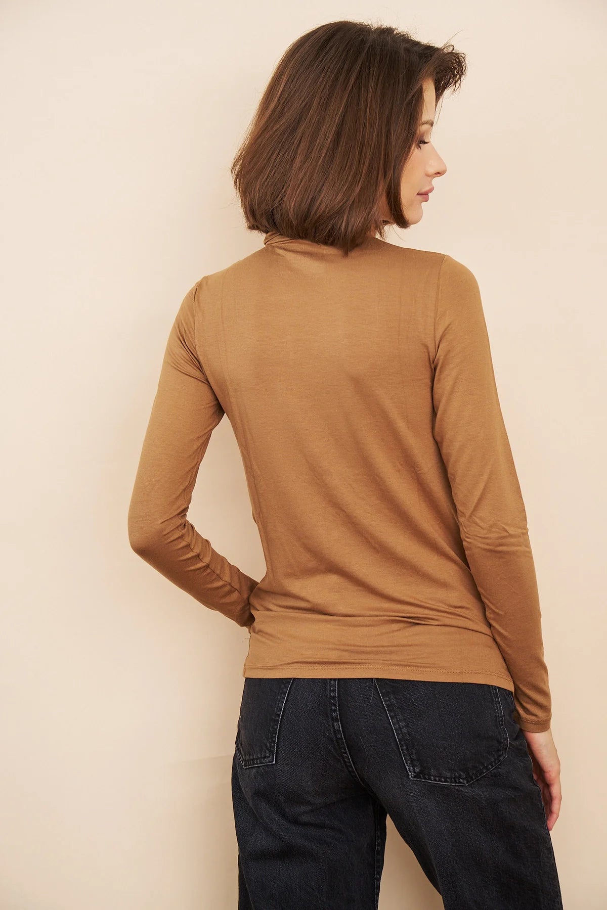 Majestic Filatures Soft Touch Long Sleeve Turtleneck