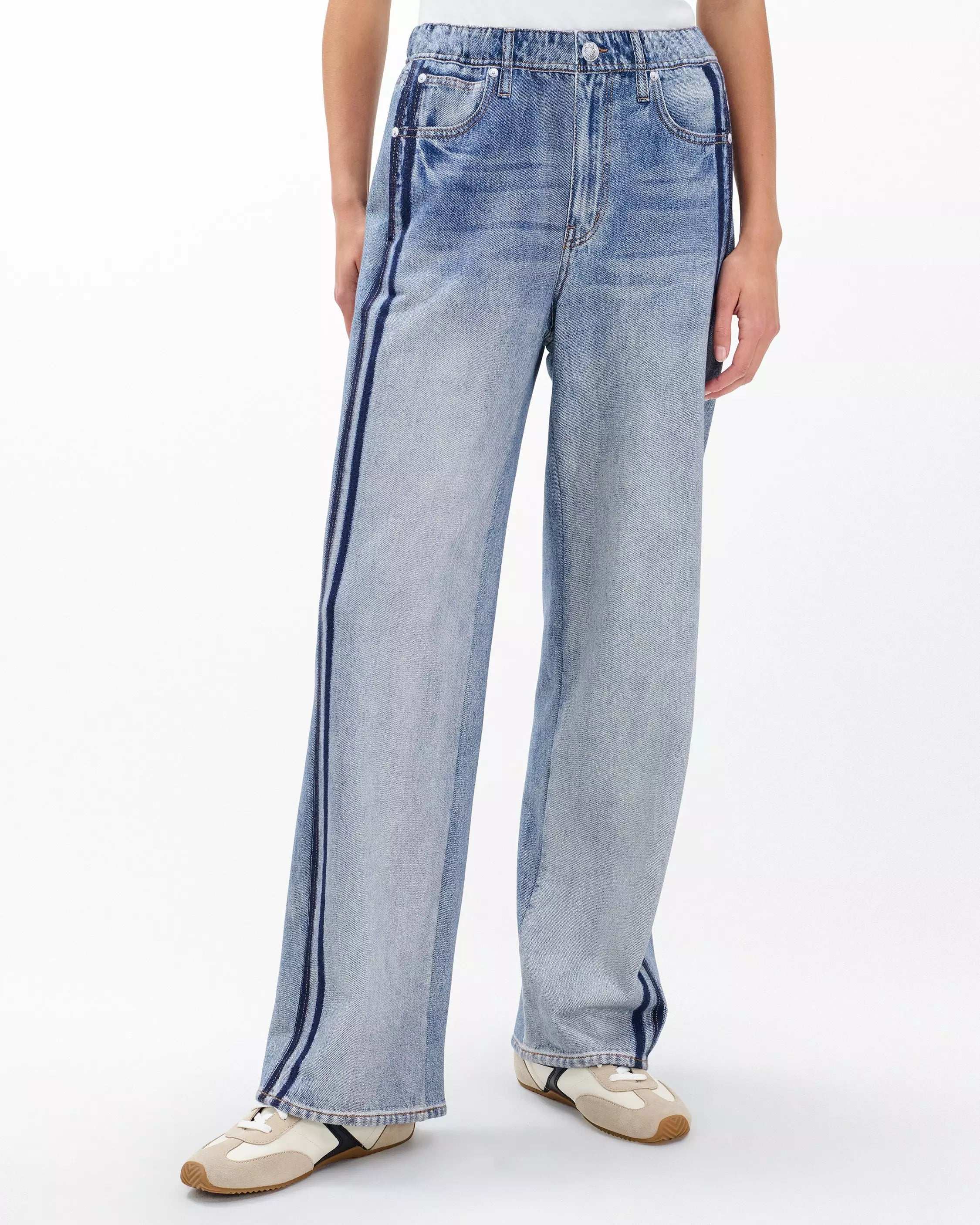 Rag & Bone Miramar Wide-Leg Track Pants