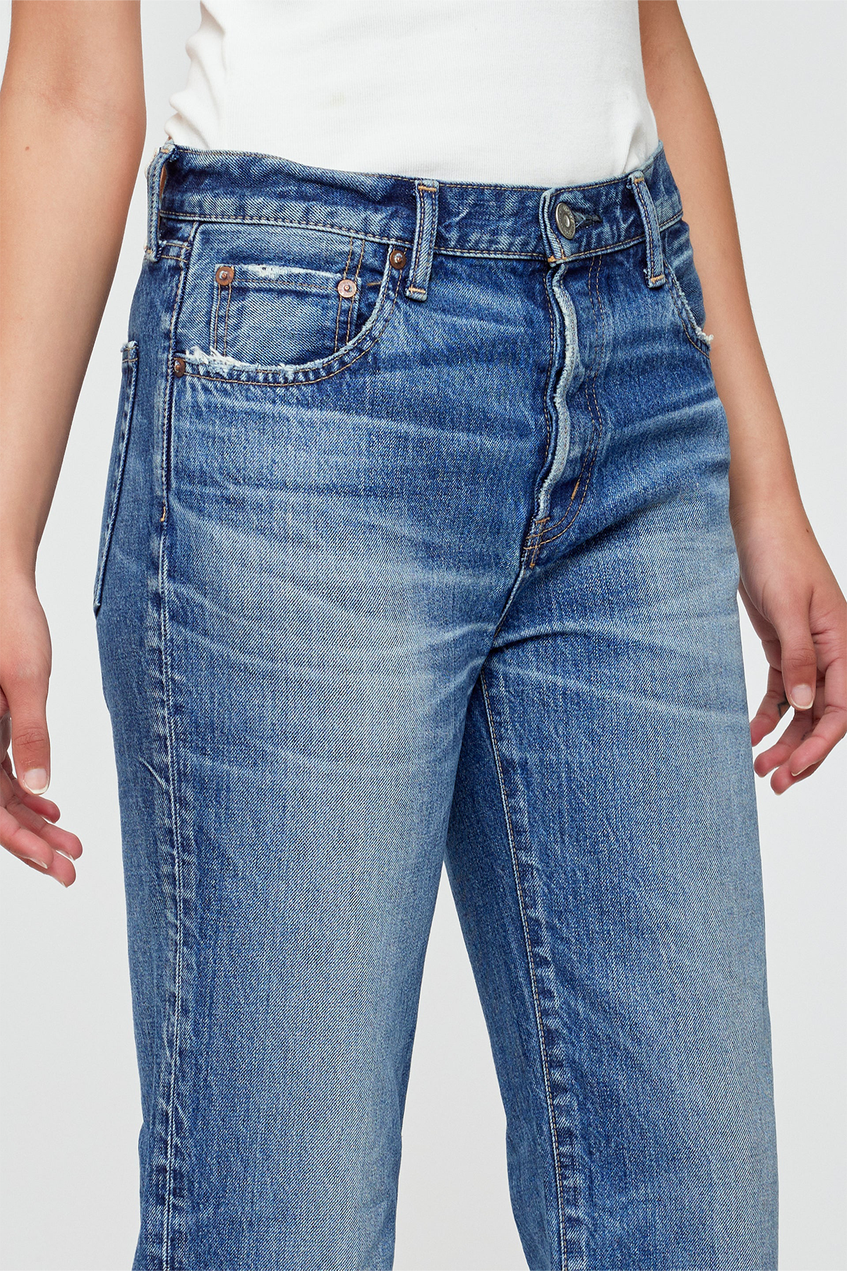 Vaqueros rectos Sumterville vintage de Moussy