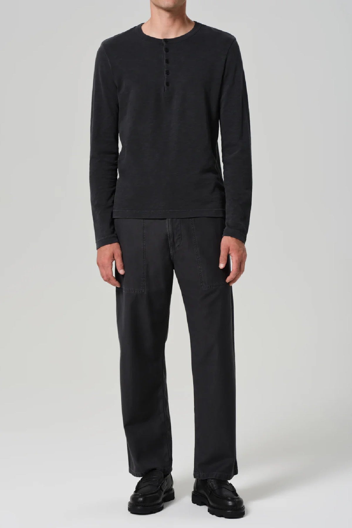 T-shirt Henley classique pour homme de Citizens of Humanity