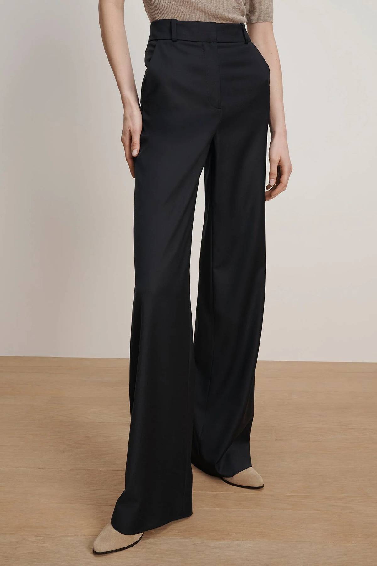 Veronica Beard Eaton Wide-Leg Pant